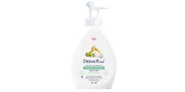 DERMOMED SAPONE MOUSSE FRUITY & FLORAL 500 ml mycí gel na tělo, obličej i vlasy                                                                                                                                                                           